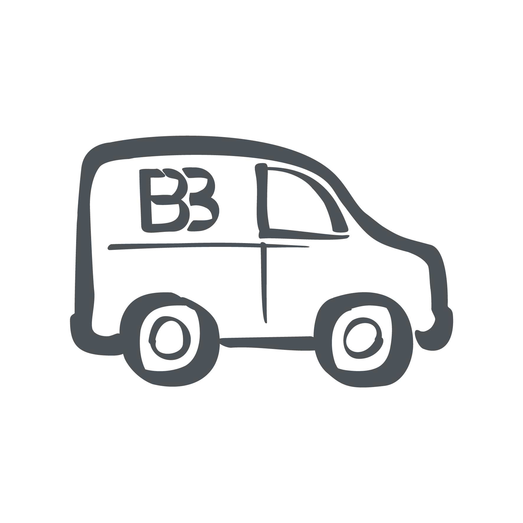 Icon of a branded B3Living van