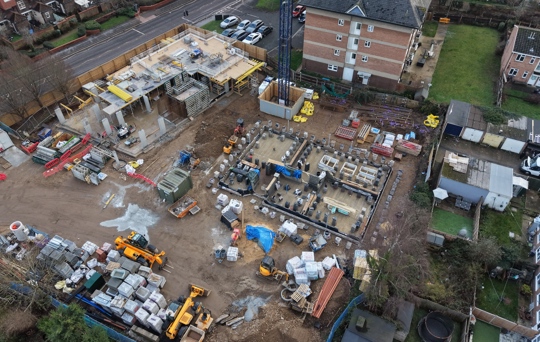 36 accessible, affordable homes under construction