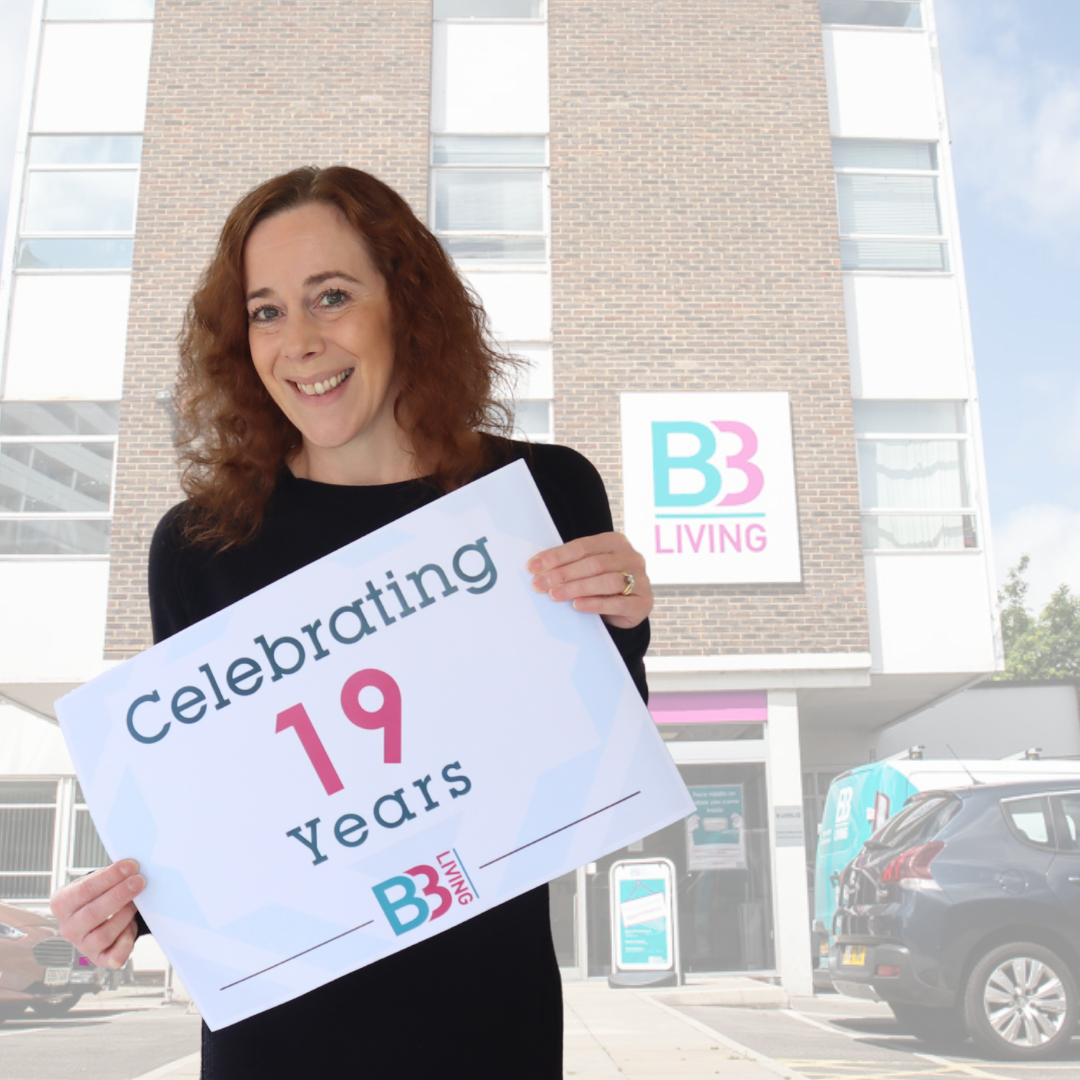 Andrea, celebrating 19 years at B3Living.