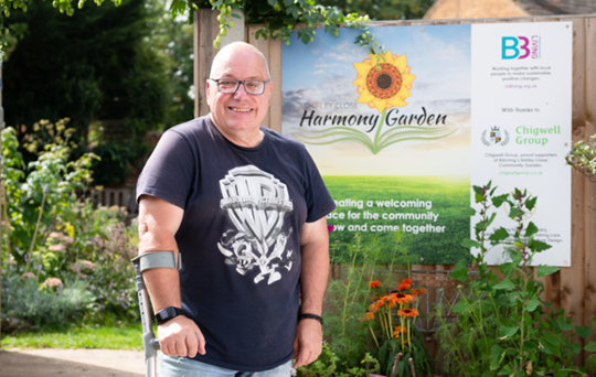 Peter's story disability mental health and wellbeing at the Harmony Garden