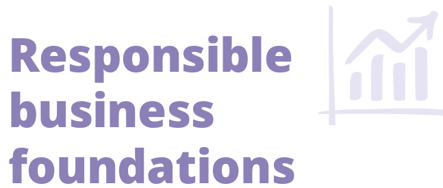 Responsible business foundations