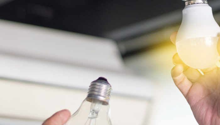 Going low. Switching to low-energy lighting