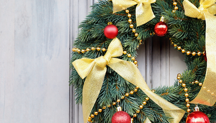 Why are we asking you to remove your Christmas wreath from your front door? 